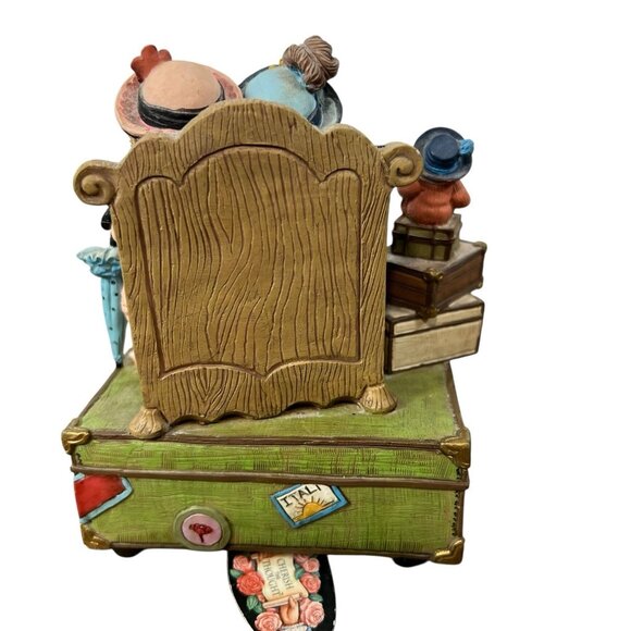 SAN FRANCISCO MUSIC BOX CHERISH THE THOUGHT 1997 A DAY WITH FRIEND Vintage - Picture 4 of 6